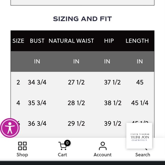 *NWT* Rickie Freeman for Teri Jon Metallic Rose GoldGown - Picture 7 of 8